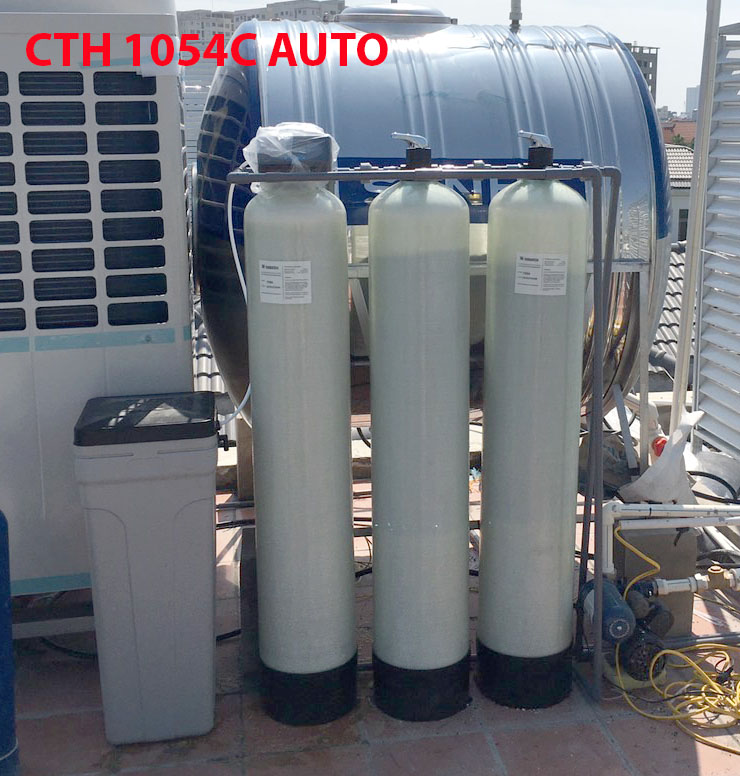 Bộ lọc nước sinh hoạt đầu nguồn gia đình bằng composite: